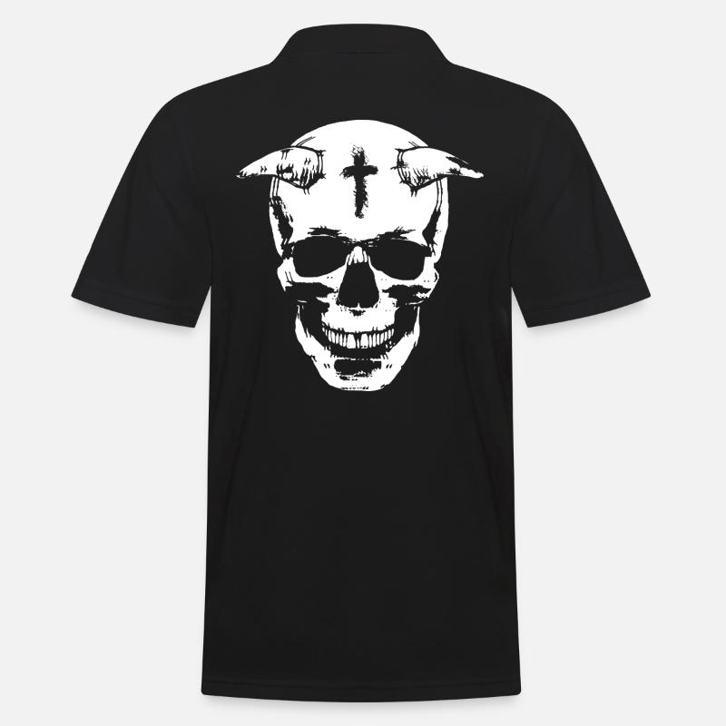 Diable - Polo Homme - noir