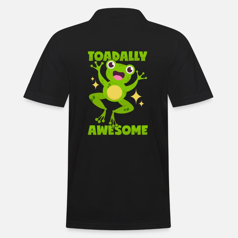 Great toad - Men's Polo Shirt - black