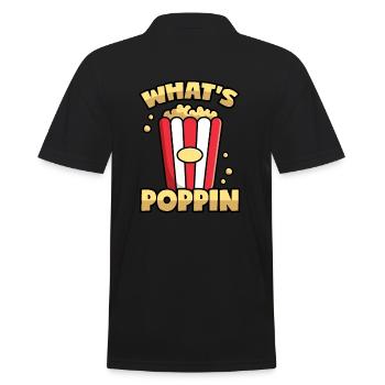 Popcorn: Qu’est-ce que Poppin'? - Polo Homme - noir - Dos - Kai (181cm)