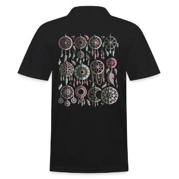 Attrape-rêves - Polo Homme - noir - Dos - Kai (181cm)