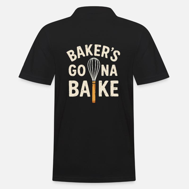 Backhelden in action - Men's Polo Shirt - black