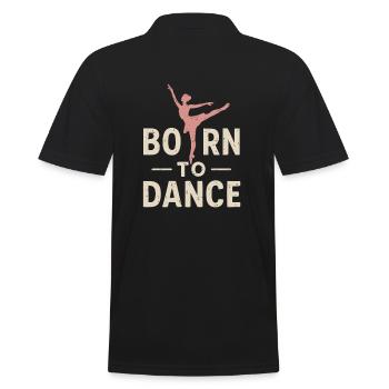 Né pour danser - Polo Homme - noir - Dos - Kai (181cm)
