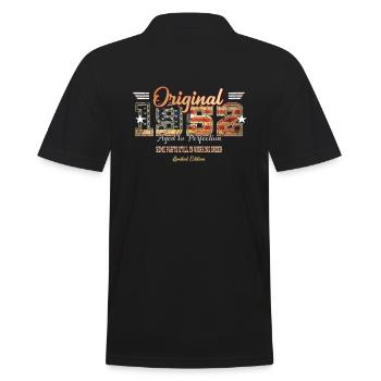 Original 1952 USA cadeau d'anniversaire rétro - Polo Homme - noir - Dos - Kai (181cm)