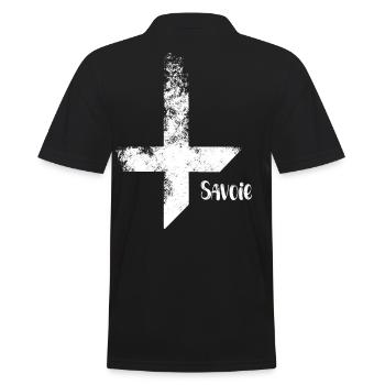 Croix de Savoie - Polo Homme - noir - Dos - Kai (181cm)