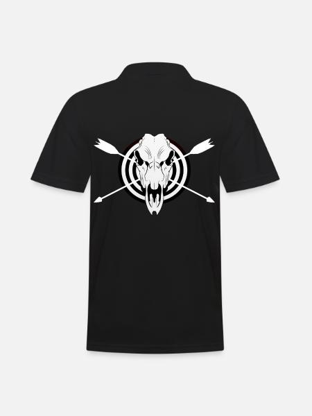 Archery Archer Motif Chemise Bow - Polo Homme - noir
