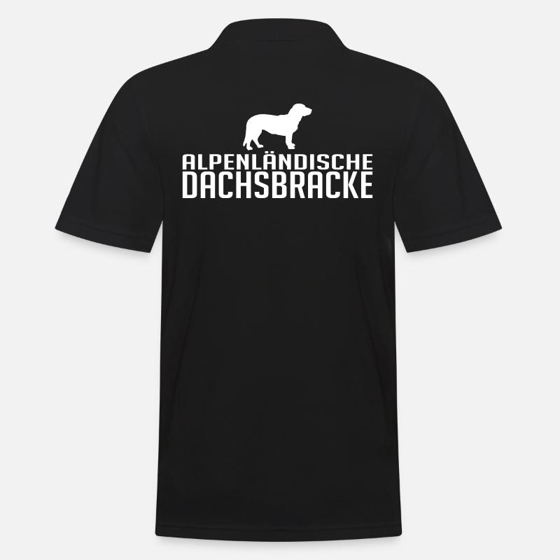 Alpine Dachsbracke Race - Polo Homme - noir