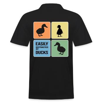 Collection canard Amants canard Erpel - Polo Homme - noir - Dos - Kai (181cm)