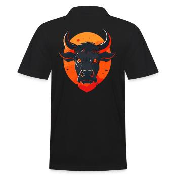 Bull Bull Buffalo - Polo Homme - noir - Dos - Kai (181cm)