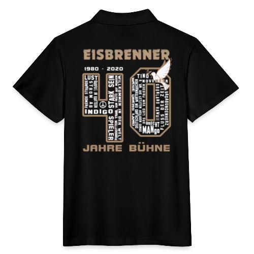 EISBRENNER - 40 Jahre Bühne (Druck hinten) - Männer Poloshirt