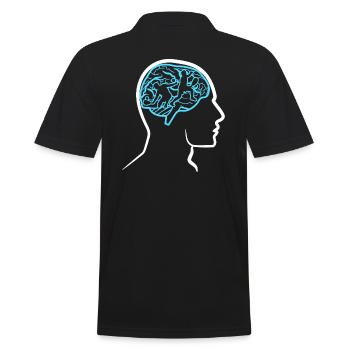 Sports Padel Player Tournament Padel Game Padel Team - Polo Homme - noir - Dos - Kai (181cm)