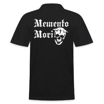Memento Mori - Vintage - Polo Homme - noir - Dos - Kai (181cm)