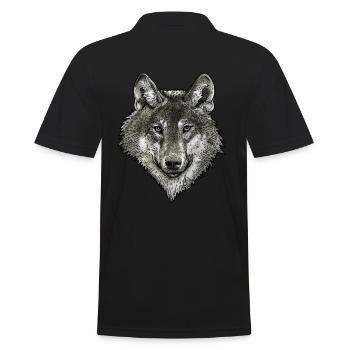 Loup - Polo Homme - noir - Dos - Kai (181cm)
