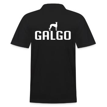 GALGO Race chien chien Wilsigns - Polo Homme - noir - Dos - Kai (181cm)
