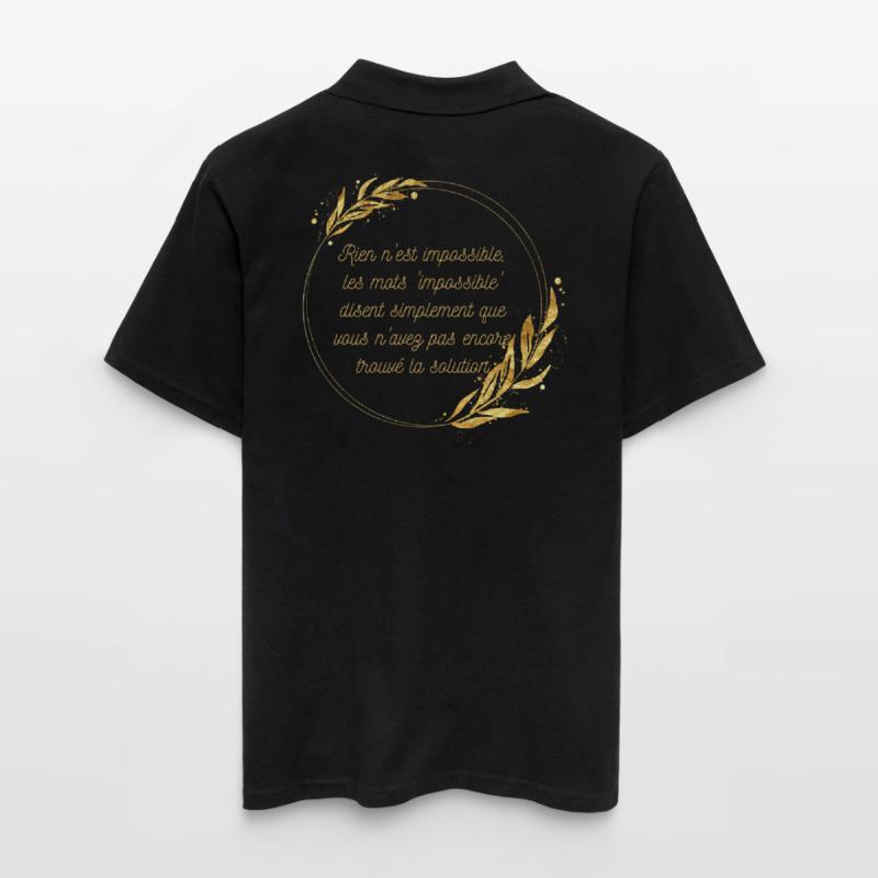 Impossible n'est pas Solution Polo Homme