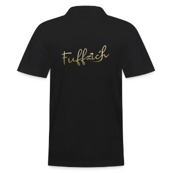50 Geburtstag | Geboren 1970 | Fuffzich | Fünfzig - Männer Poloshirt - Schwarz - Hinten - Kai (181cm)