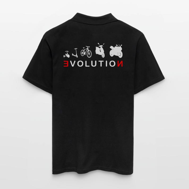 Evolution Biker 4- Evolution d'un motard Polo Homme