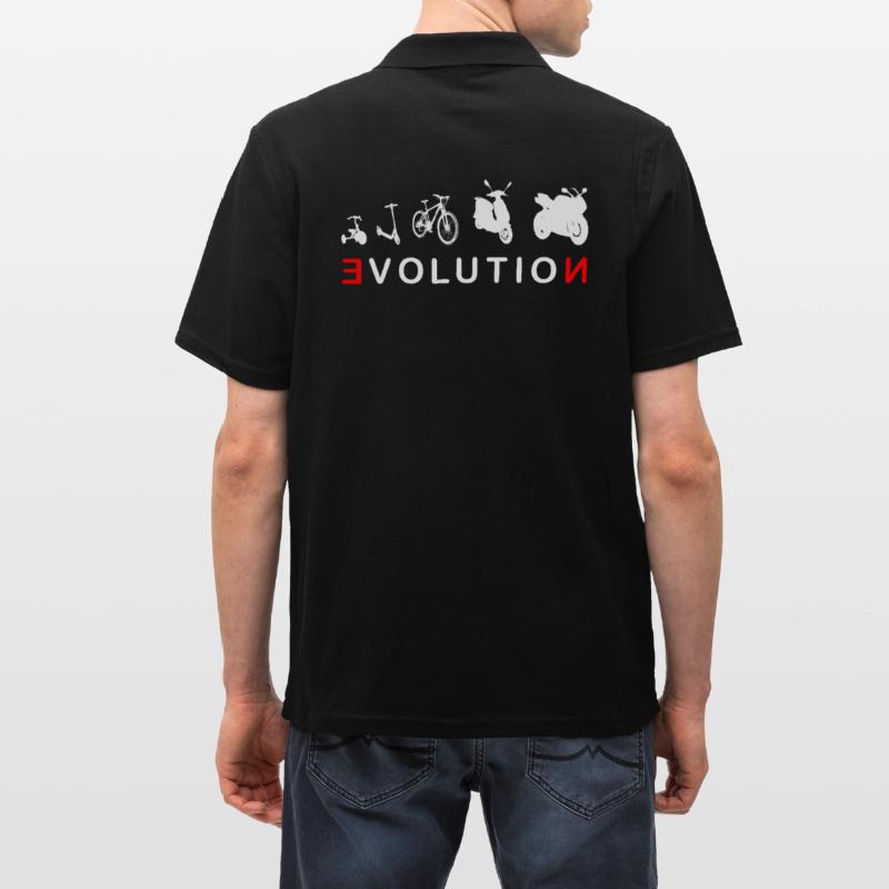 Evolution Biker 4- Evolution d'un motard Polo Homme