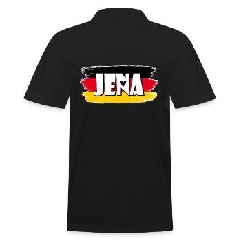Drapeau d’Iéna, Allemagne - Polo Homme - noir - Dos - Kai (181cm)