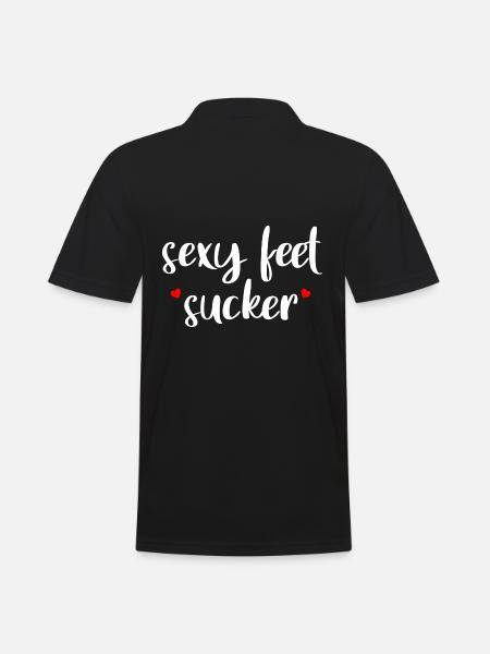 Sexy Stopy Sucker - Koszulka polo męska - czarny