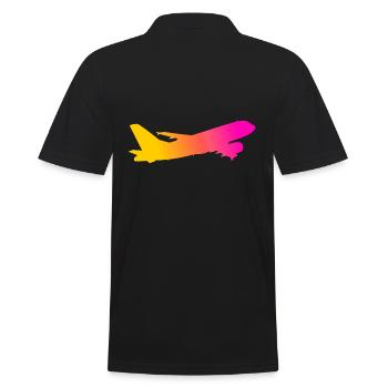 Avion - Polo Homme - noir - Dos - Kai (181cm)
