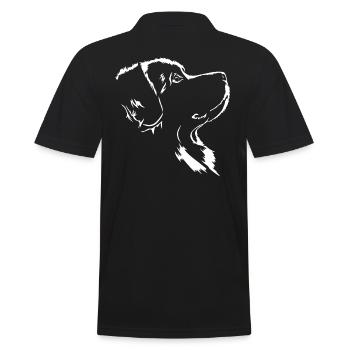 Terre-Neuve Chien Chiens Neufi Wilsigns - Polo Homme - noir - Dos - Kai (181cm)