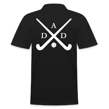 hockey sur gazon hockey sur gazon hockey sur gazon-papa joueurs de hockey - Polo Homme - noir - Dos - Kai (181cm)