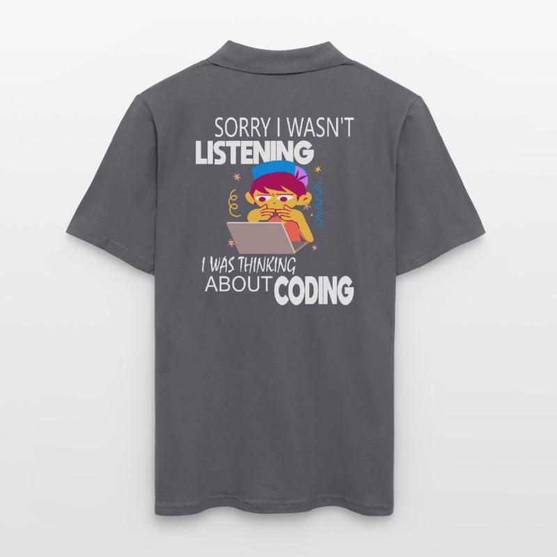 Coding Coder Programmer Men's Polo Shirt