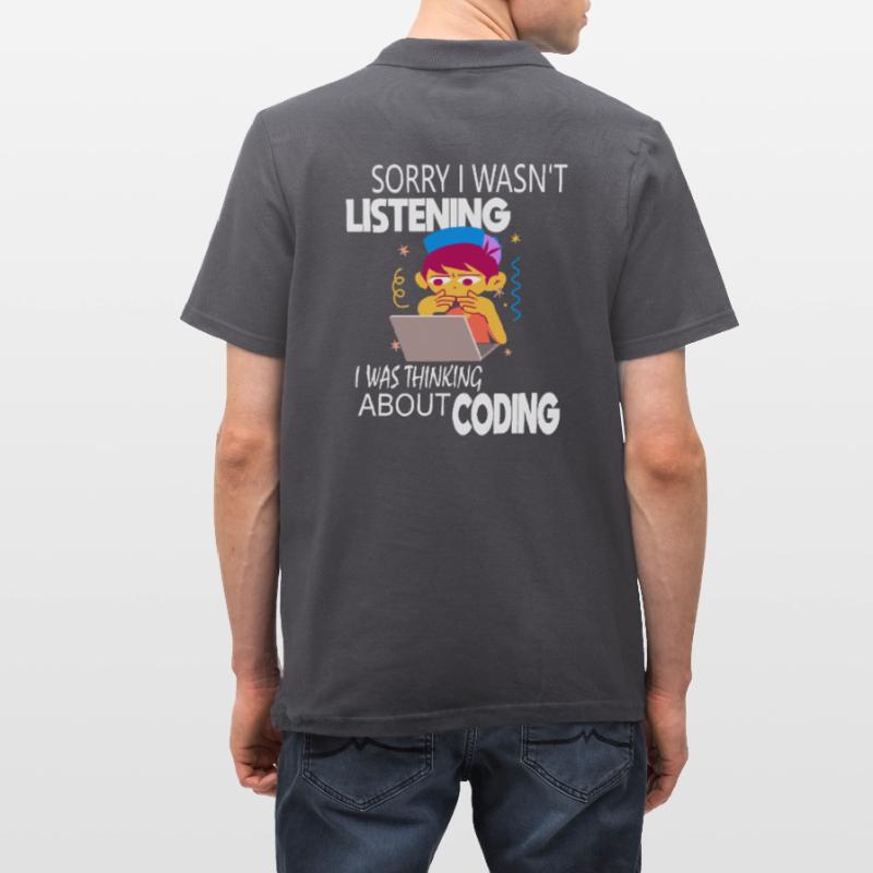 Coding Coder Programmer Men's Polo Shirt