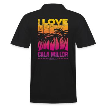 J’adore Cala Millor - Polo Homme - noir - Dos - Kai (181cm)