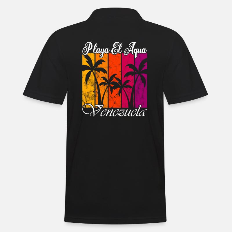 Playa El Aqua Venezuela - Polo Homme - noir
