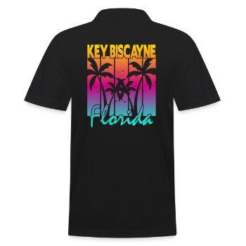 Key Biscayne Floride - Polo Homme - noir - Dos - Kai (181cm)