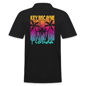 Key Biscayne Floride - Polo Homme - noir - Dos - Kai (181cm)