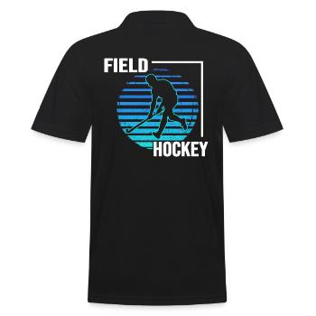 Hockey Club de hockey Joueur de hockey - Polo Homme - noir - Dos - Kai (181cm)