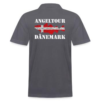 Voyage de pêche au Danemark - Polo Homme - charbon - Dos - Nico (186cm)