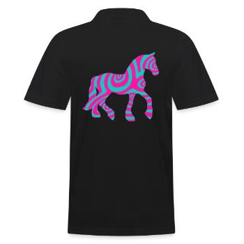 Chemise western poney équestre équitation chevaux - Polo Homme - noir - Dos - Kai (181cm)