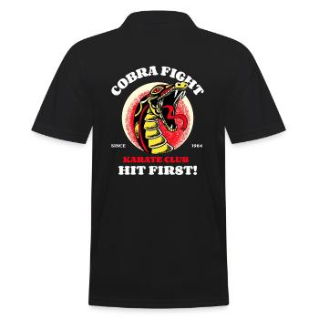 Cobra Fight Hit First - Karaté - Polo Homme - noir - Dos - Kai (181cm)
