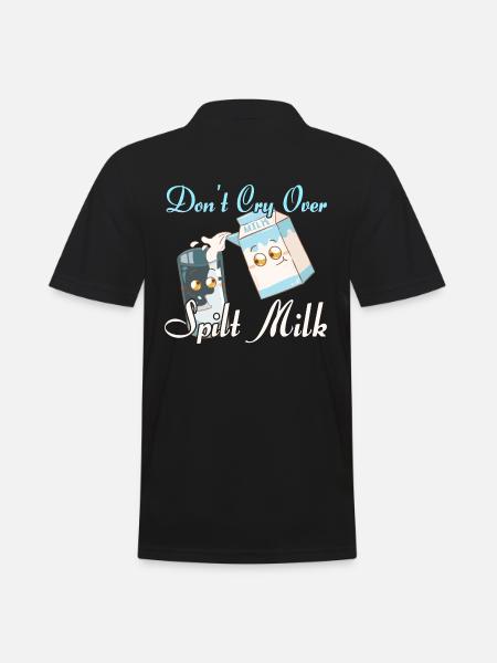 Milk Milkman Milk Drinker - Men's Polo Shirt - black