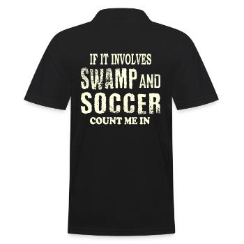 Soccer des marais - Polo Homme - noir - Dos - Kai (181cm)