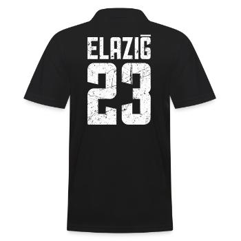 Elazig 23 Türkei Turkiye Geschenk Urlaub TR Türk - Männer Poloshirt - Schwarz - Hinten - Kai (181cm)