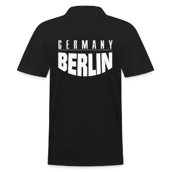 Berlin - Allemagne - Polo Homme - noir - Dos - Kai (181cm)