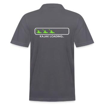 Kayak Canoë Pagayer Kayak Chargement - Polo Homme - charbon - Dos - Nico (186cm)