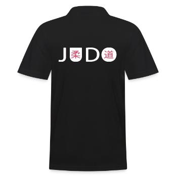 Judo Judoka hajime - Polo Homme - noir - Dos - Kai (181cm)