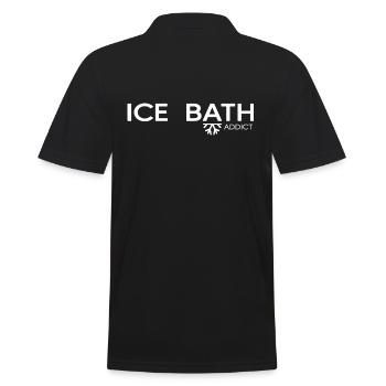 Bains de glace, bain de glace, nageurs d’hiver robustes - Polo Homme - noir - Dos - Kai (181cm)