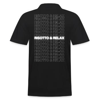Risotto & Relax - Polo Homme - noir - Dos - Kai (181cm)