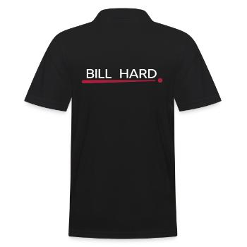 Billard snooker Balle de billard « Bill Hard » - Polo Homme - noir - Dos - Kai (181cm)