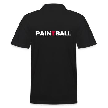 Paintball-Pain Gotha Joueur de paintball - Polo Homme - noir - Dos - Kai (181cm)