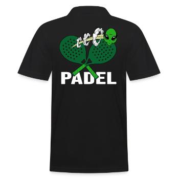 Padel Padel Tennis Padel Joueur de Tennis Padel Espace Padel - Polo Homme - noir - Dos - Kai (181cm)