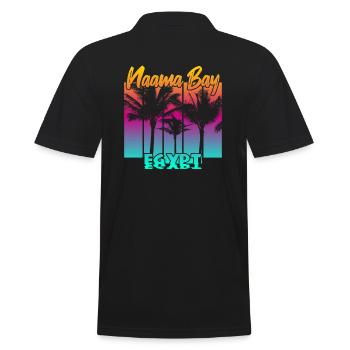 Naama Bay Égypte - Polo Homme - noir - Dos - Kai (181cm)
