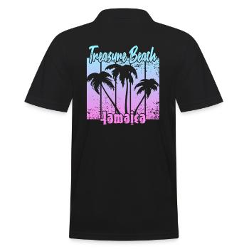 Treasure Beach Jamaïque - Polo Homme - noir - Dos - Kai (181cm)