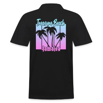 Treasure Beach Jamaïque - Polo Homme - noir - Dos - Kai (181cm)